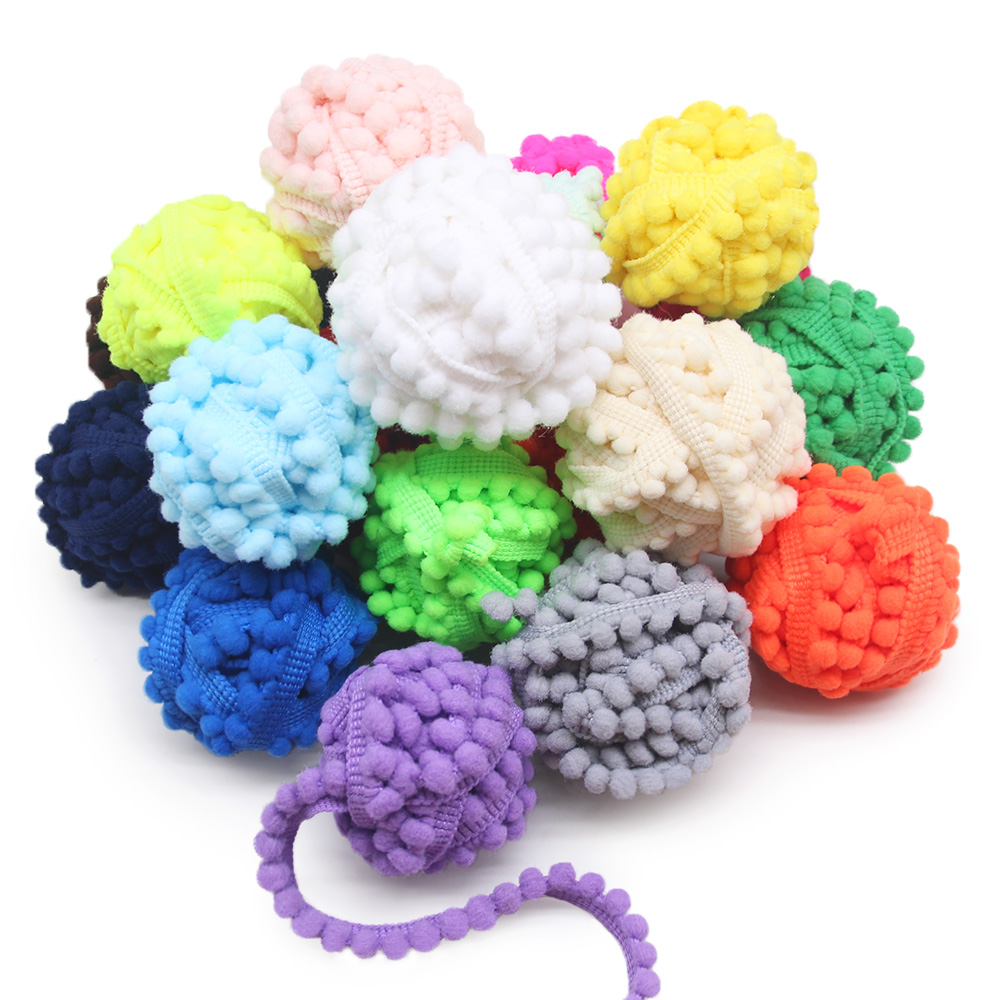 Fringe Ribbon Sewing - 2 Yards Pom Pom garniture boule