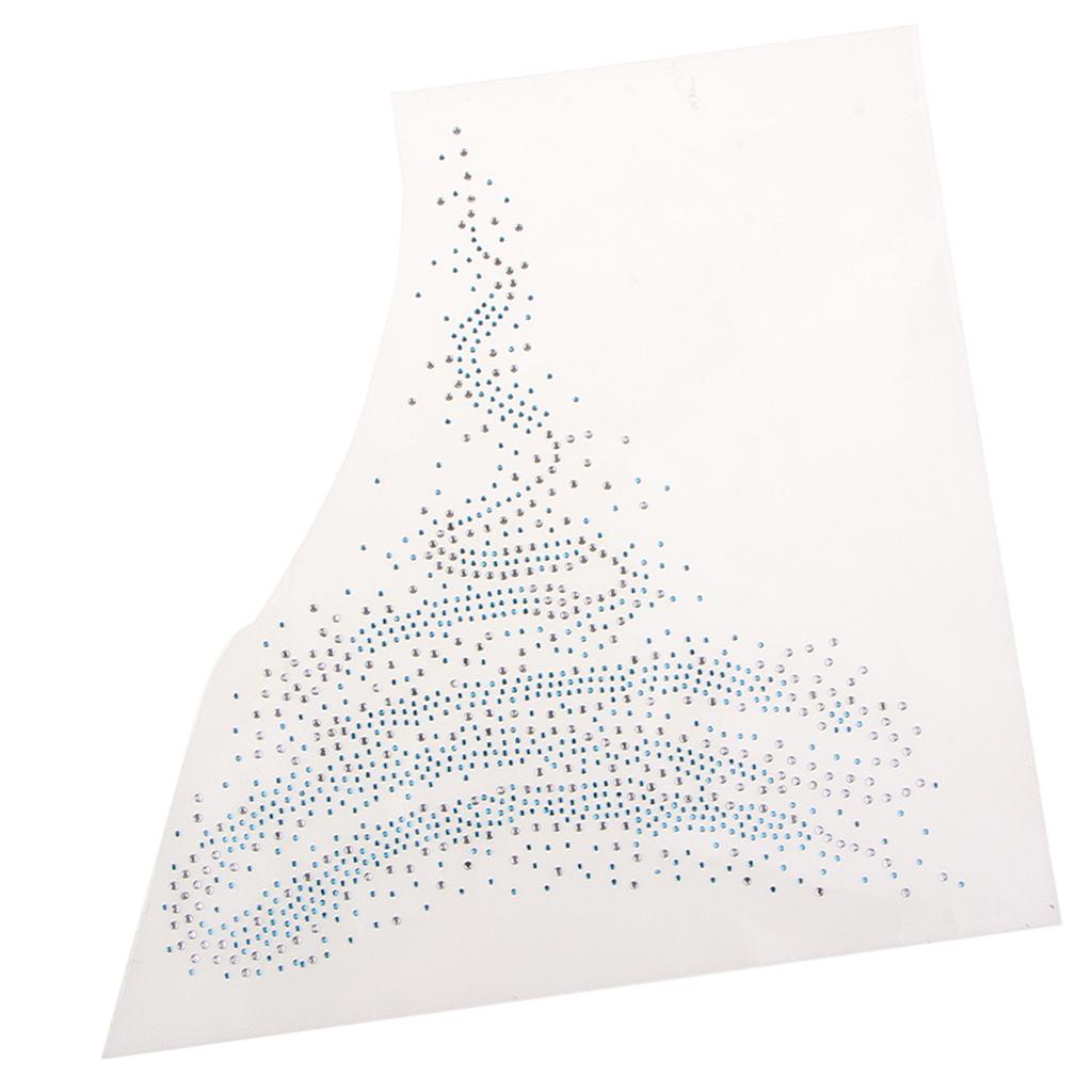 Hotfix Rhinestone Sheet - Feuille de strass thermocollants à paillettes