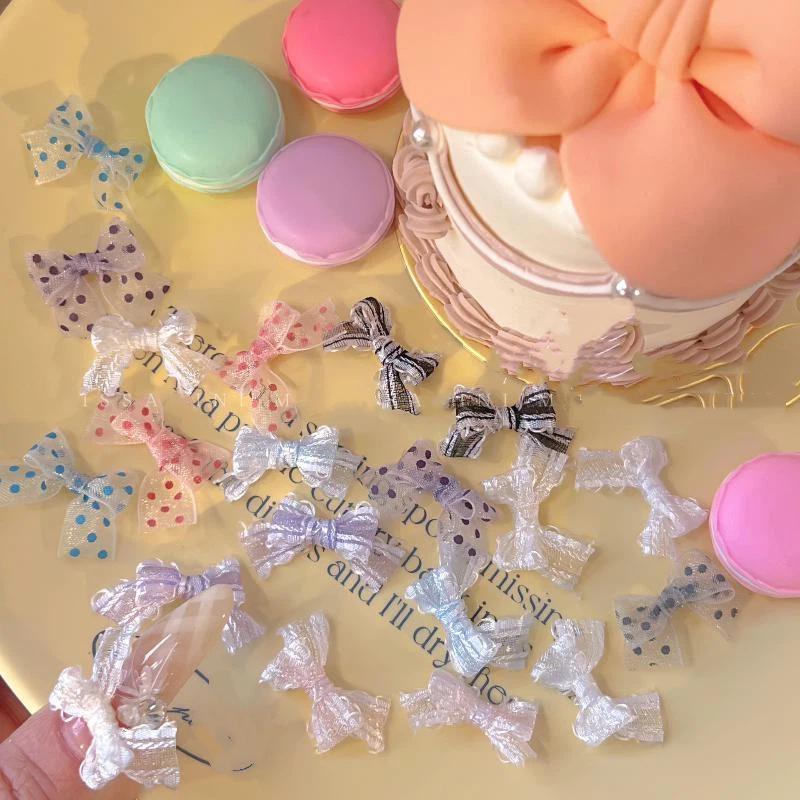 Petits nœuds à pois, patchs pl - Embellishments For Scrapbooking avis et prix