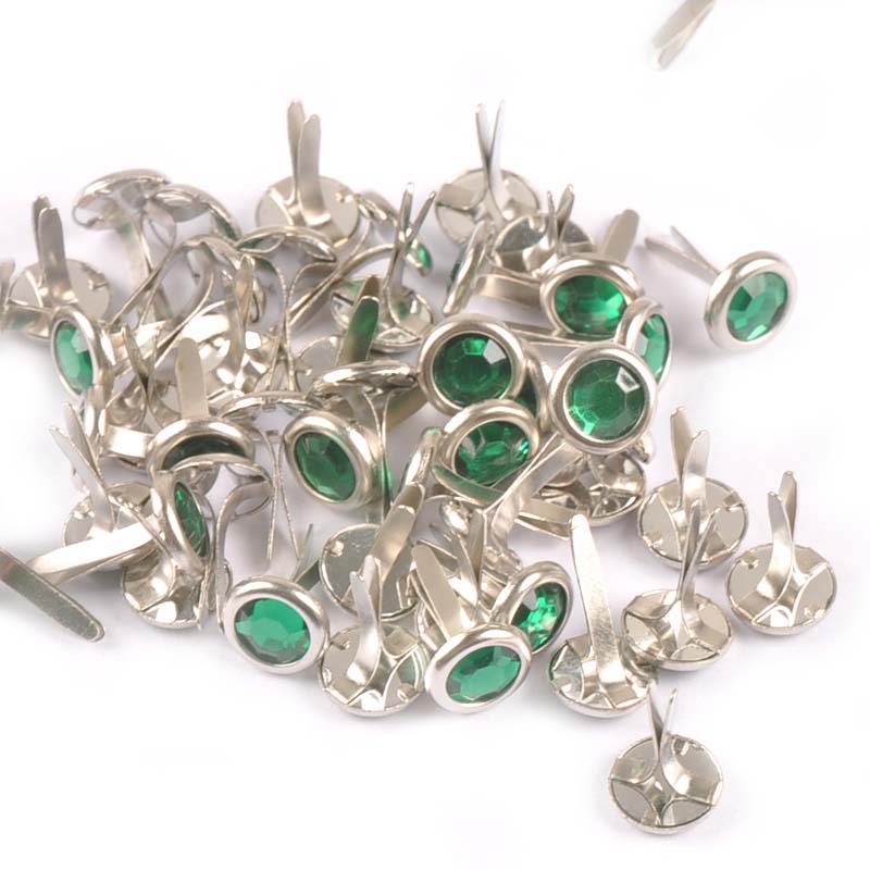 50 pièces de brads en strass m - Embellishments For Scrapbooking avis et prix