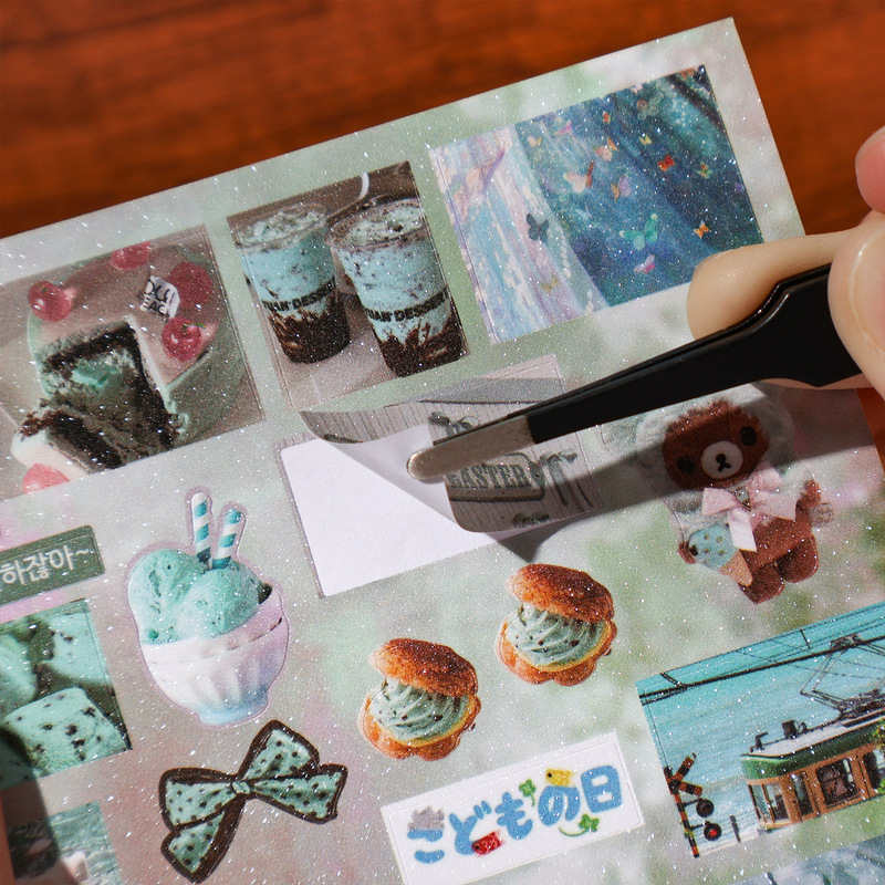 Livre d'autocollants mignon su - Embellishments For Scrapbooking avis et prix