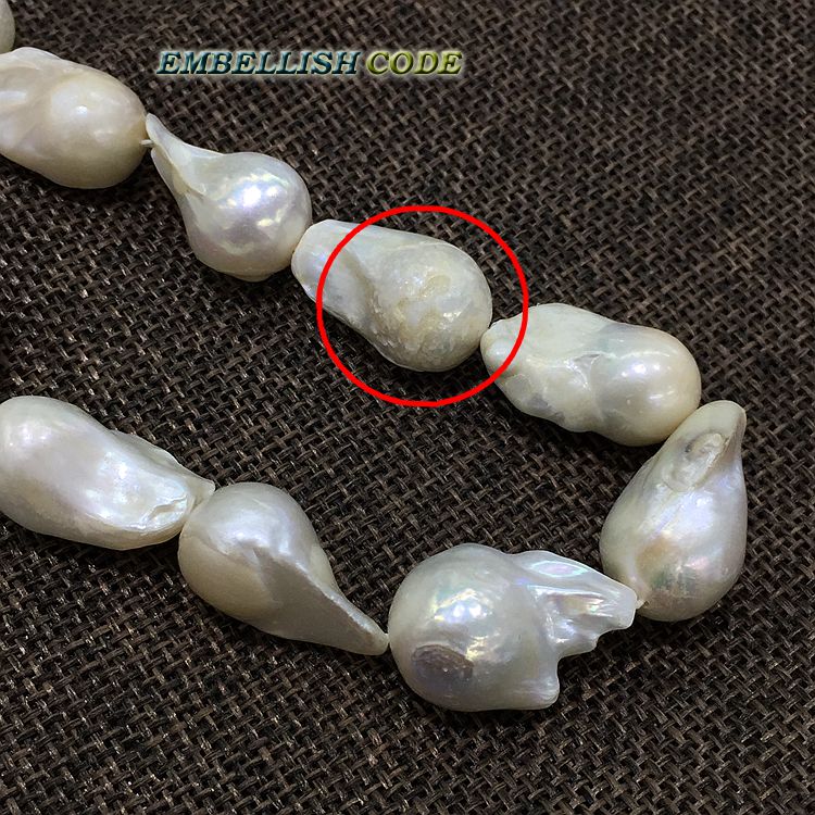 Collier de perles baroques en  - Pearl Trim Chain avis et prix