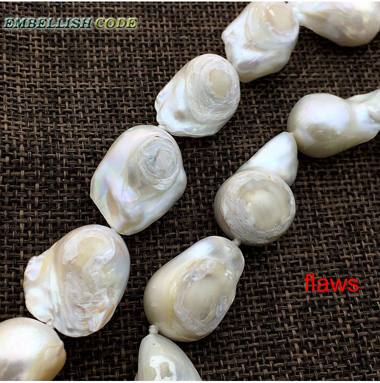 Collier de perles baroques en  - Pearl Trim Chain avis et prix