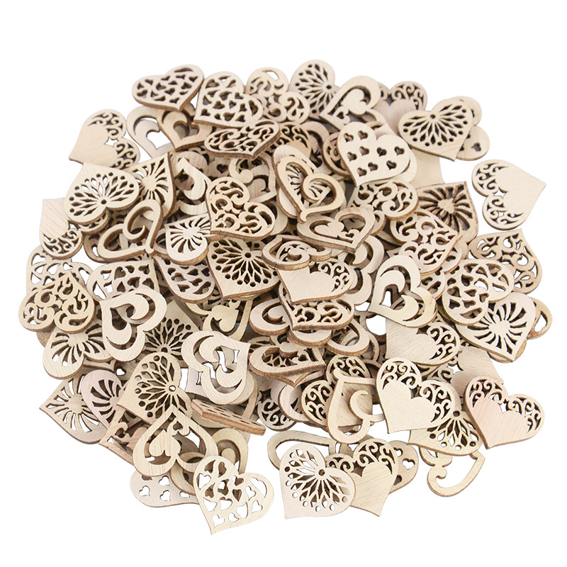 50/100 pièces motif de coeur c - Embellishments For Scrapbooking avis et prix
