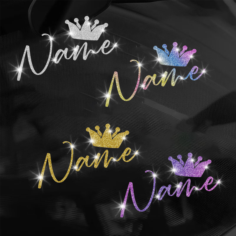 1 autocollant personnalisé ave - Glitter Vinyl Roll avis et prix