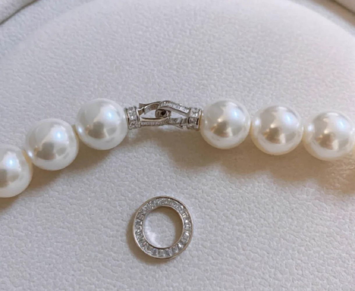 Magnifique collier de perles n - Pearl Trim Chain avis et prix