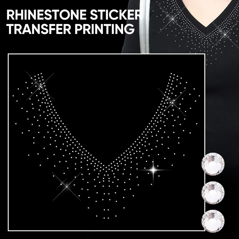 QIAO 1/2/4/6 pièces Autocollan - Hotfix Rhinestone Sheet avis et prix