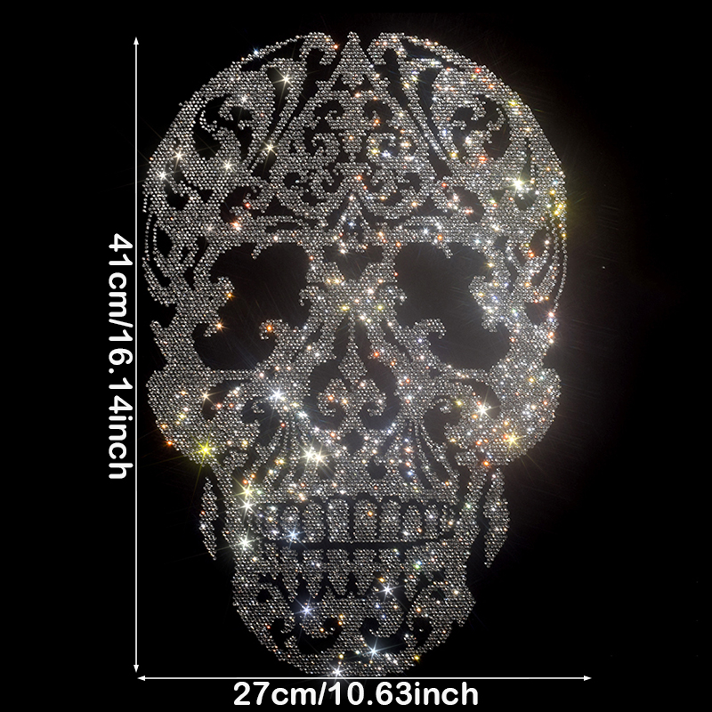 Transfert de strass de crâne f - Hotfix Rhinestone Sheet avis et prix