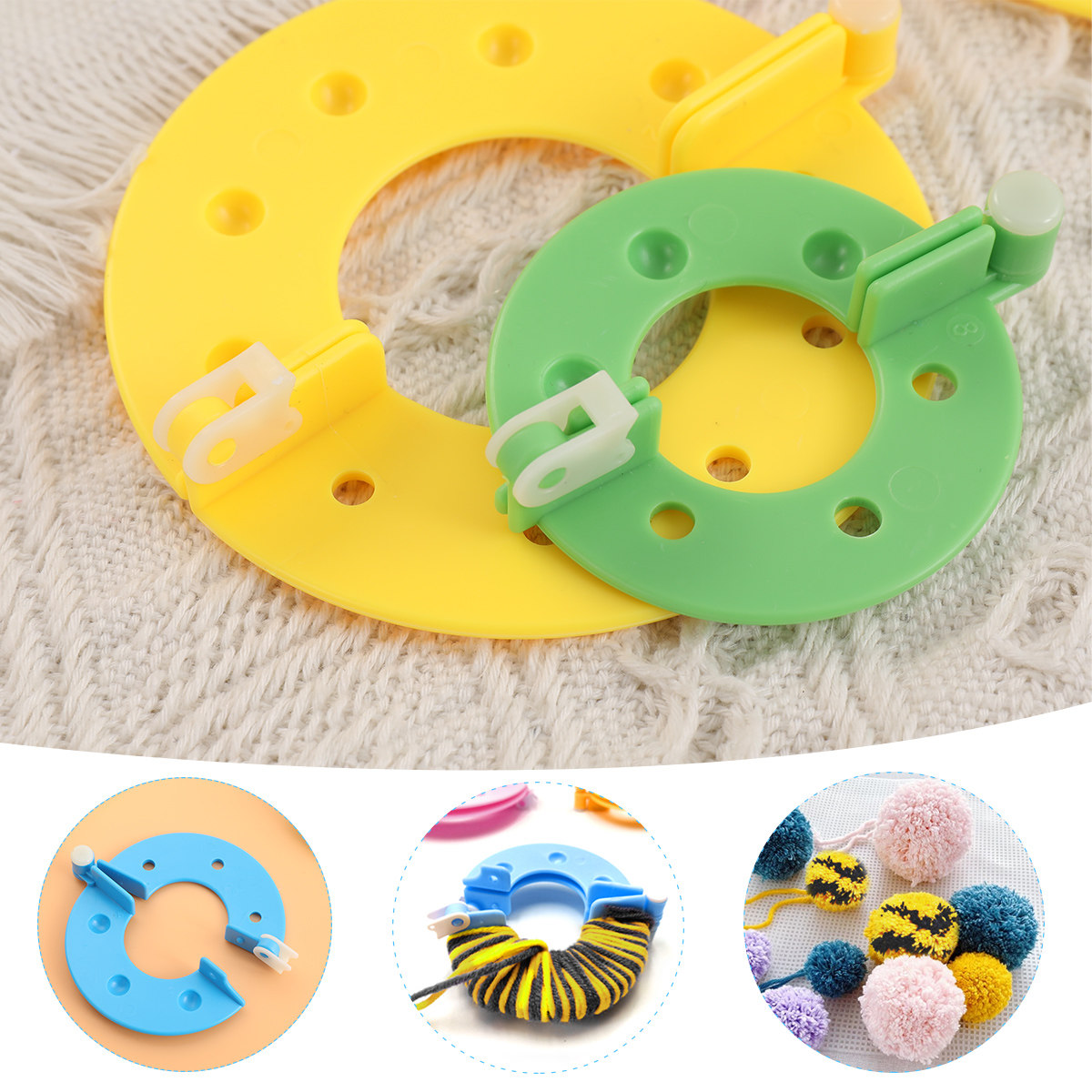 8 pièces de kit de fabrication - Pom Pom Maker Tool avis et prix