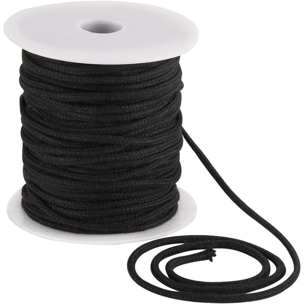 Corde en coton noir de 4 mm, 3 - Cord Trim Twisted avis et prix